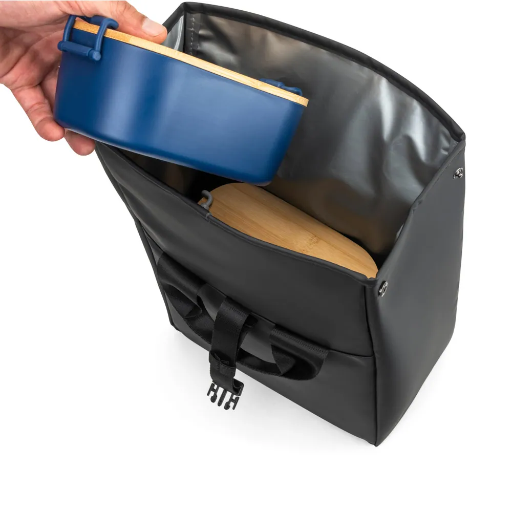AZORES COOLER. Bolsa térmica "roll top" em PU, com isolamento em PEVA (7L) - Thumbnail 7