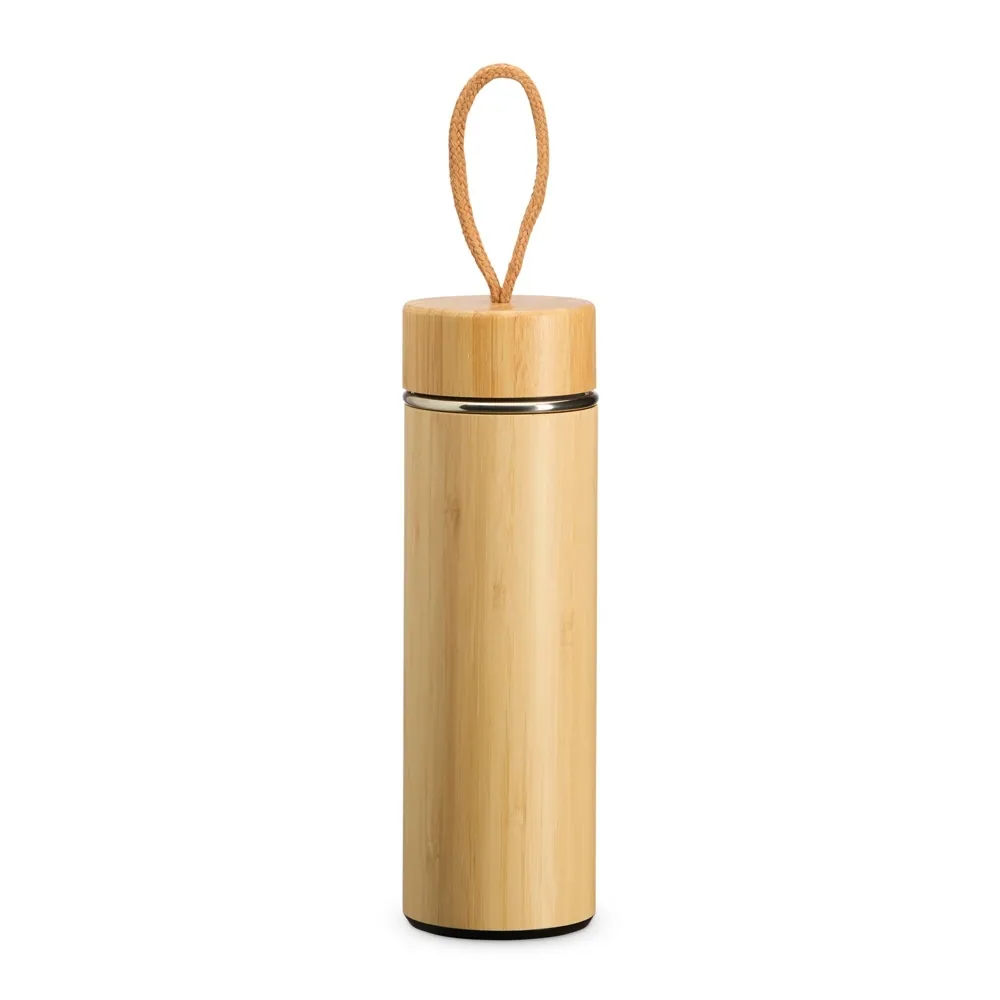 Garrafa Térmica Bambu 400ml - Thumbnail 2