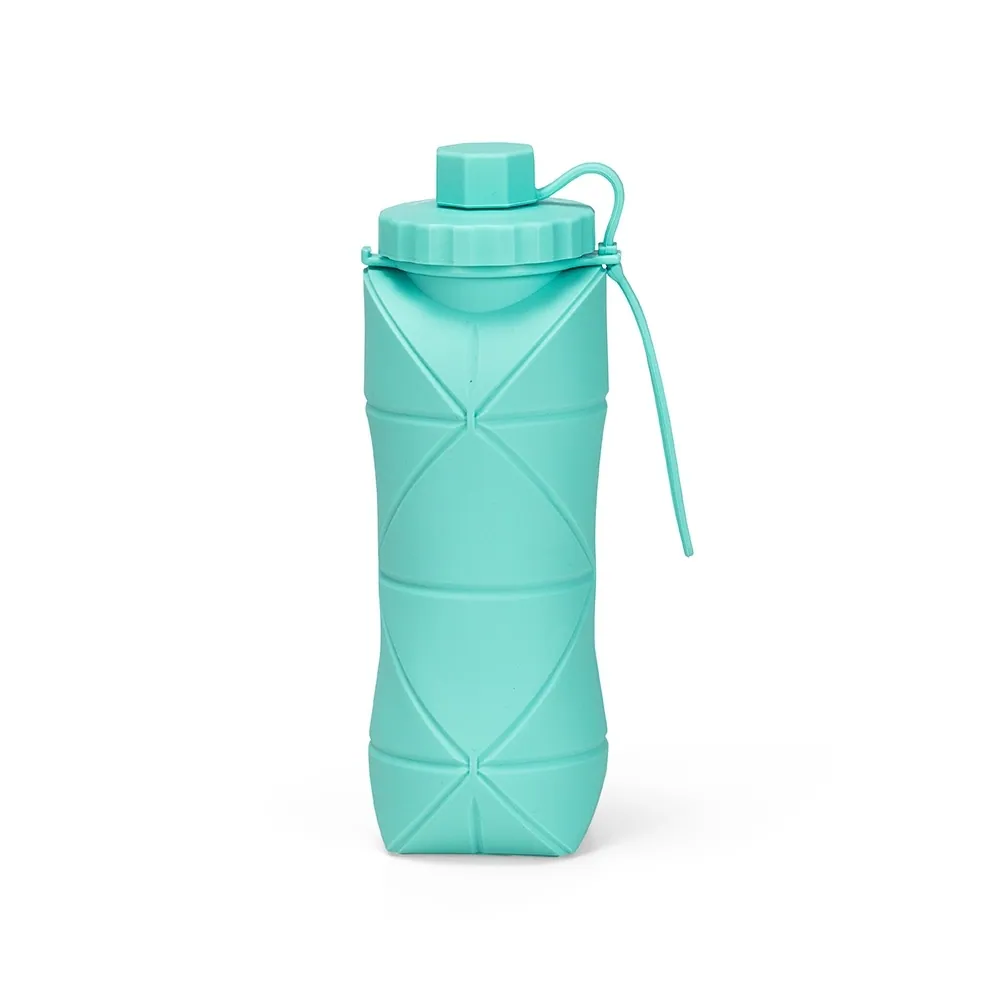 Garrafa Dobrável Silicone 600ml - Thumbnail 14