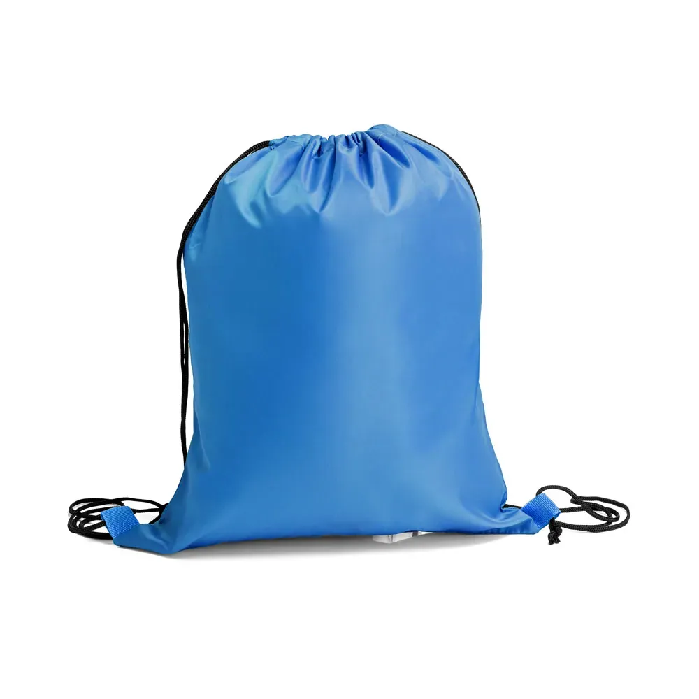 Mochila Sacola Em Nylon 420 - Azul - 40X33Cm - Thumbnail 2
