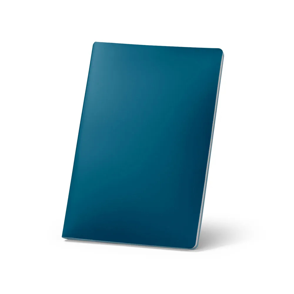 QUEIROS. Caderno A5 de capa flexível em papel pedra (620g/m²) - Thumbnail 5