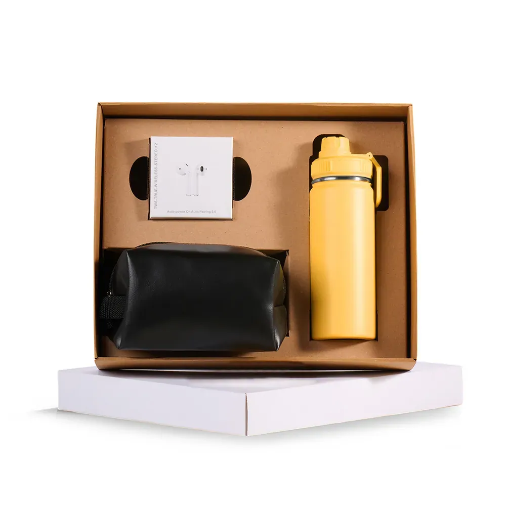 Kit Garrafa, Necessaire E Fone - 3 Pçs - Thumbnail 3