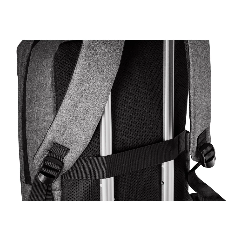 WLLINGTON. Mochila para notebook (15.6") com 2 divisórias almofadadas, em 300D de alta densidade (14 L) - Thumbnail 7