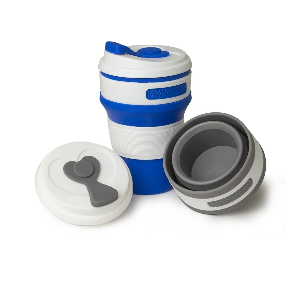 Copo Retrátil de Silicone 350ml - Thumbnail 2